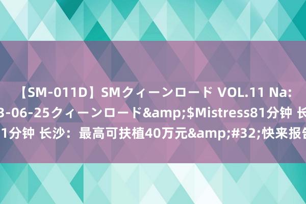【SM-011D】SMクィーンロード VOL.11 Na:Na</a>2013-06-25クィーンロード&$Mistress81分钟 长沙：最高可扶植40万元&#32;快来报告市级创业孵化基地