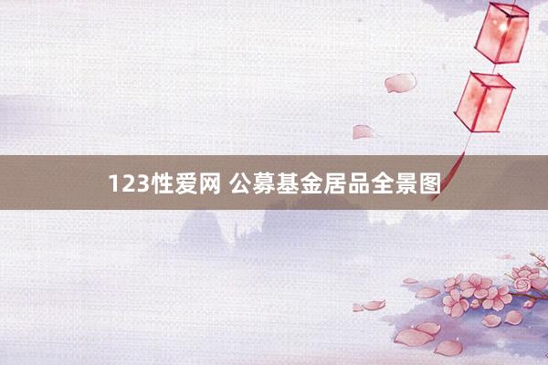 123性爱网 公募基金居品全景图